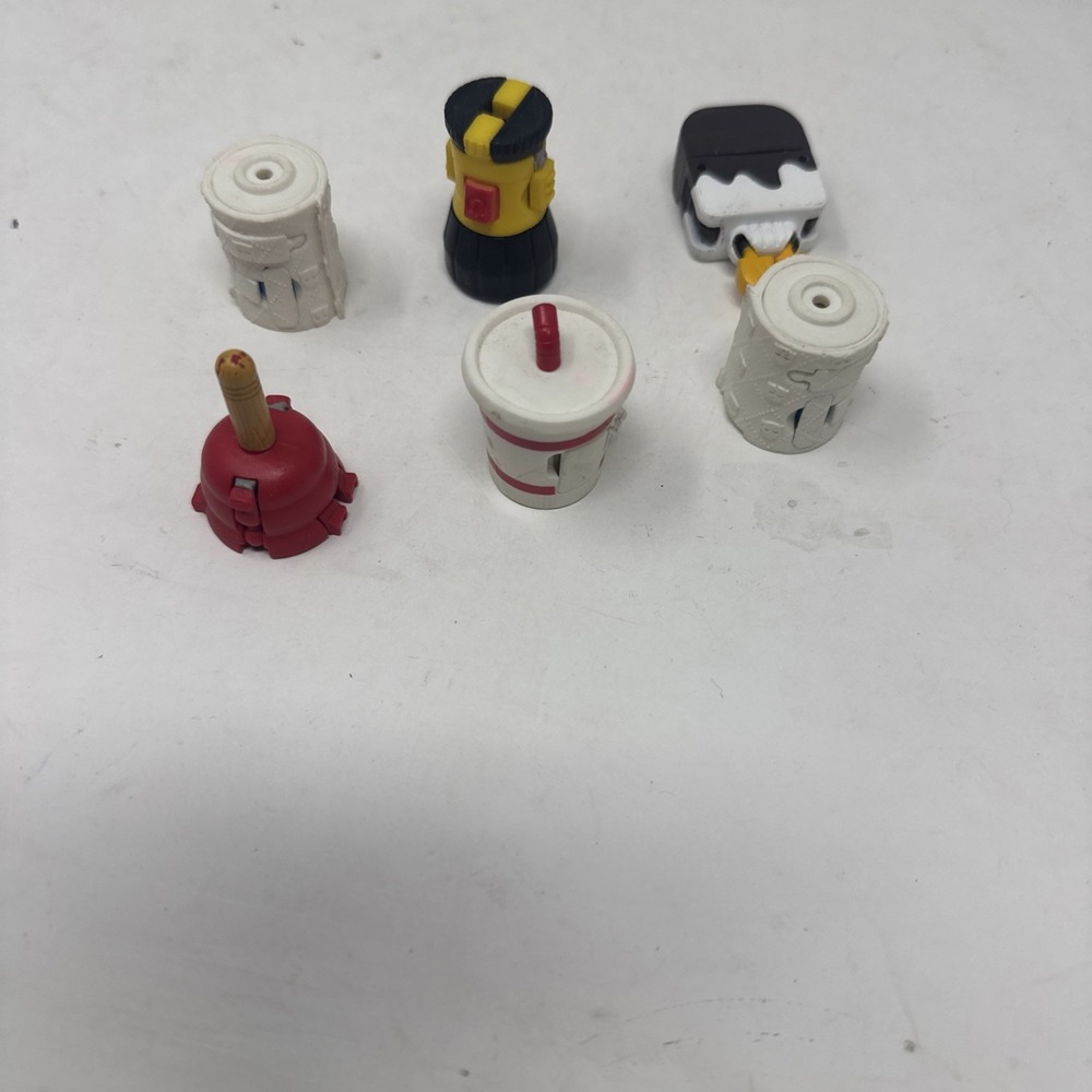 6 pc HASBRO Transformers Botbots Lot mixed Series